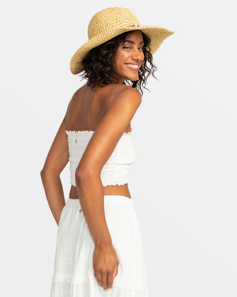 Roxy Cherish Summer Cowboy Hats | ZSCA-98305