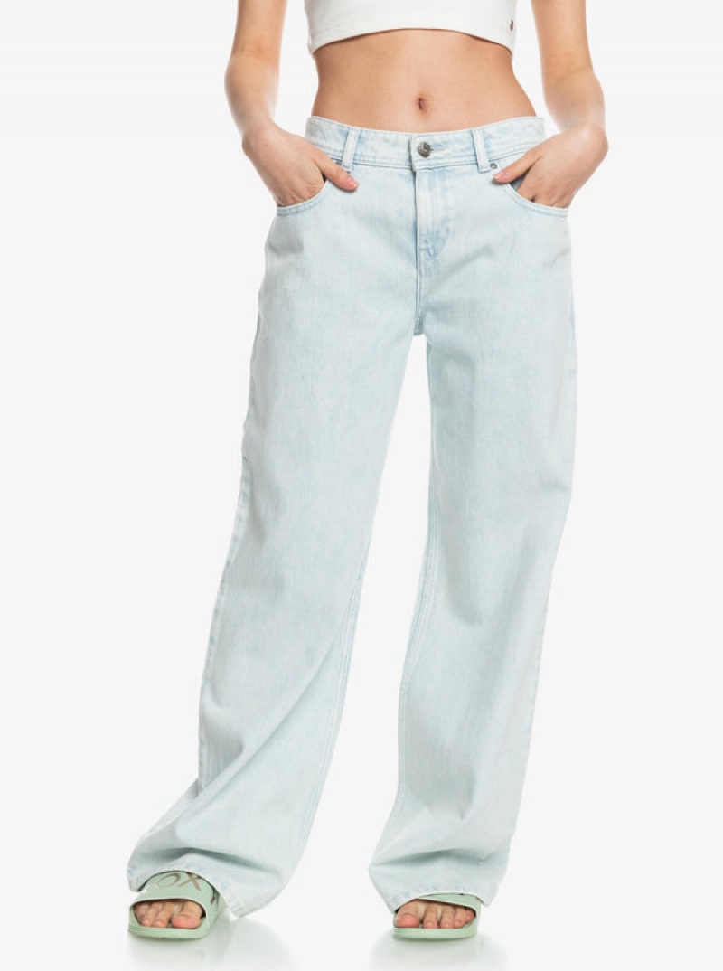 Roxy Chillin Waygy Jeans Pants | CVMN-01768