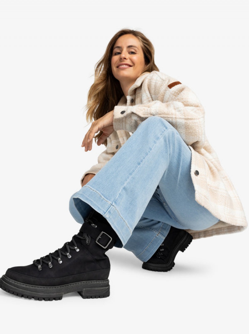 Roxy Chloe Kim Logger Ankle Boots | CFJT-69402