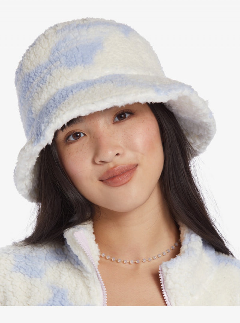 Roxy Chloe Kim Sherpa Bucket Sun Hats | NVTU-71450