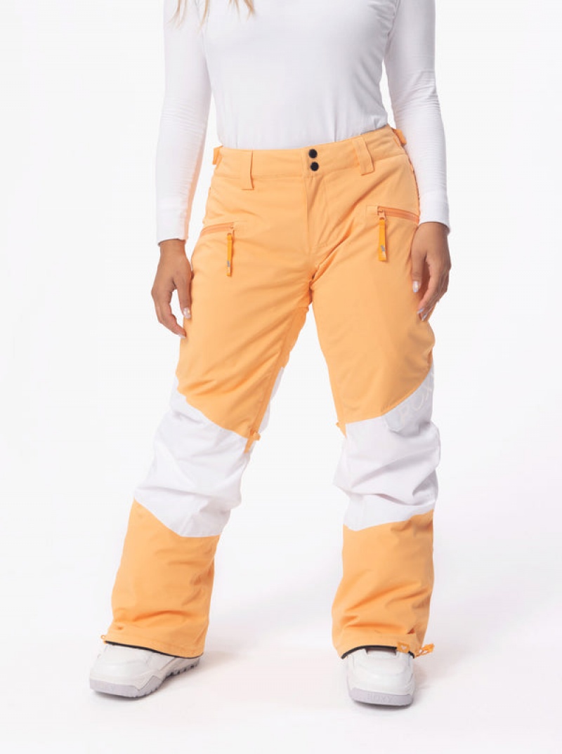 Roxy Chloe Kim Woodrose Technical Snowboard Pants | BJKQ-79265