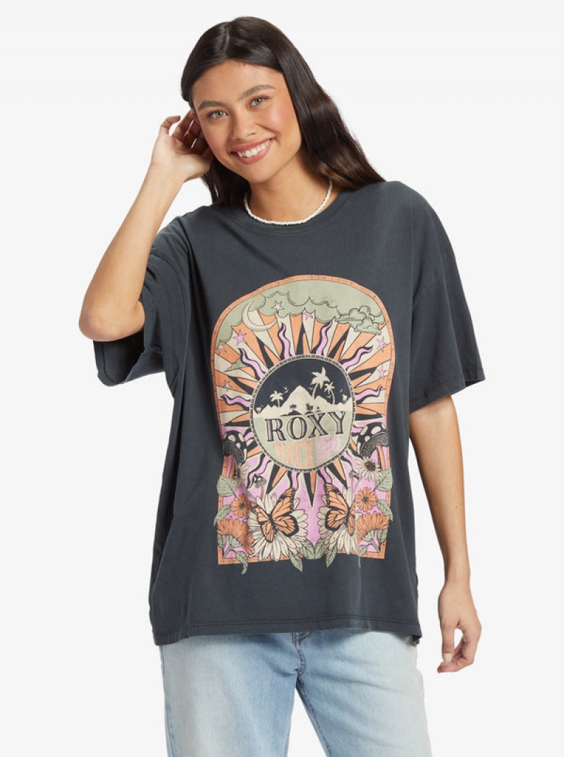 Roxy Cosmic Window T Shirts | 46931JCBP