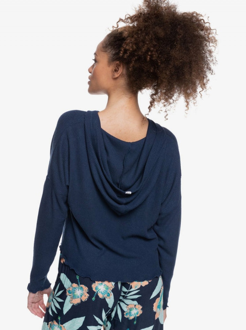 Roxy Cozy Day Long Sleeve Rib Knit Tops | 31972XZBJ