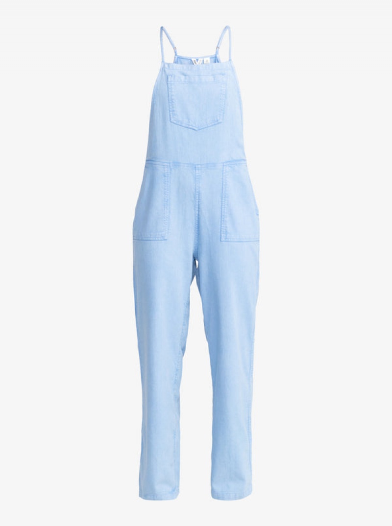 Roxy Crystal Coast Overalls Jumpsuits | 65083XRSN