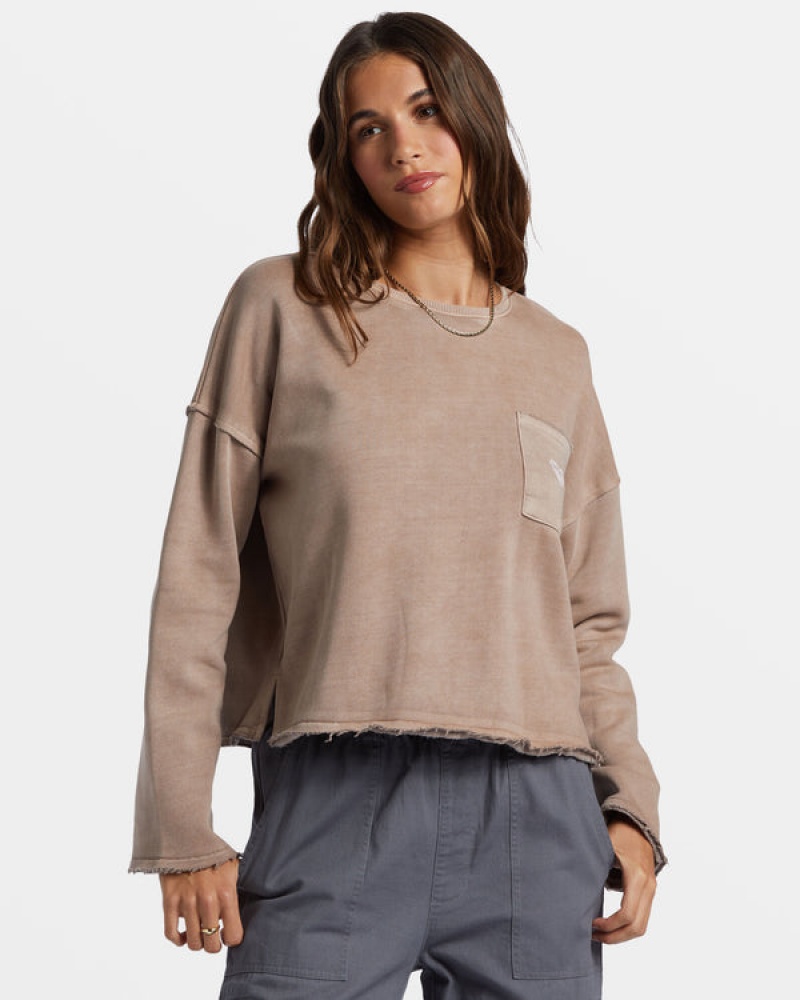 Roxy Doheny Crew Neck Hoodie | FHWA-18706