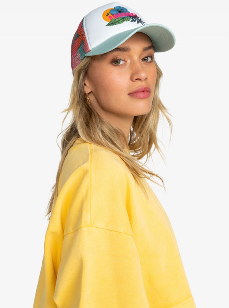 Roxy Donut Spain Trucker Hats | JLXO-03519