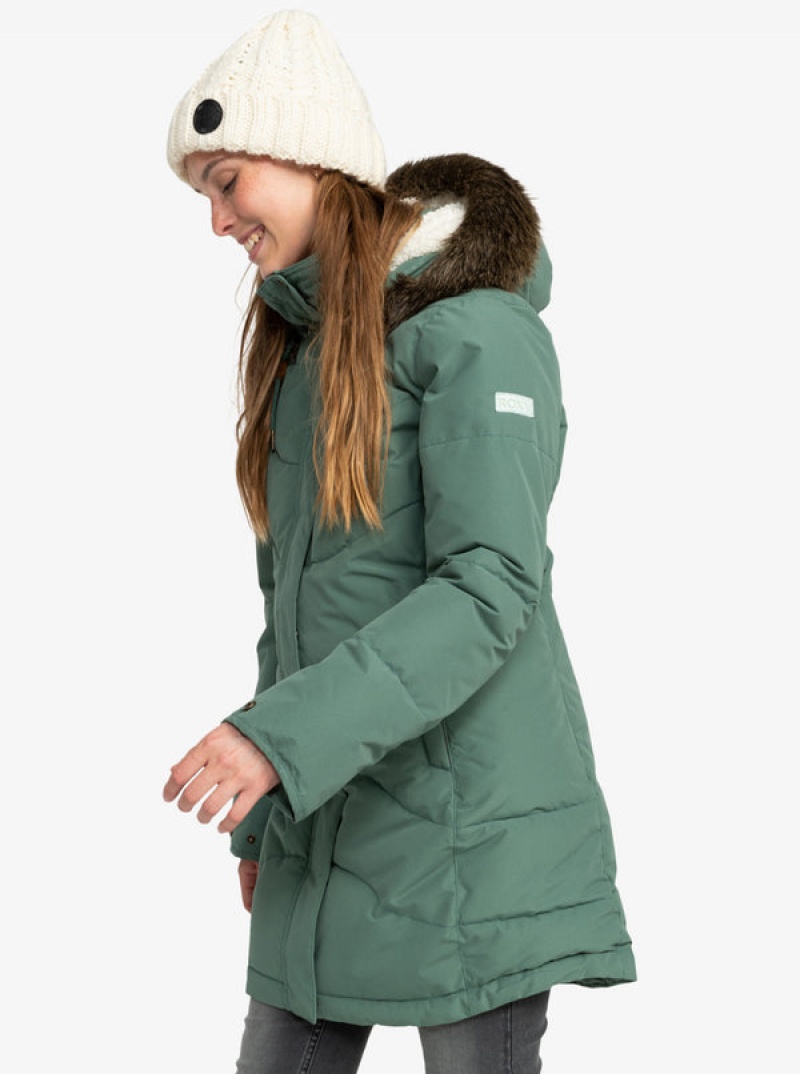 Roxy Ellie Longline Winter Jackets | JUBI-29601