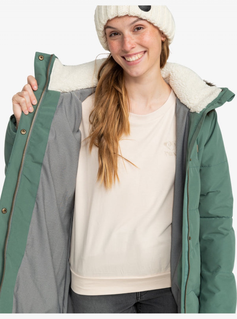 Roxy Ellie Longline Winter Jackets | JUBI-29601