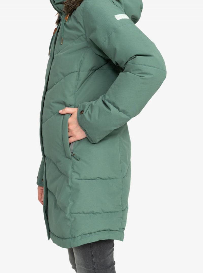 Roxy Ellie Longline Winter Jackets | JUBI-29601