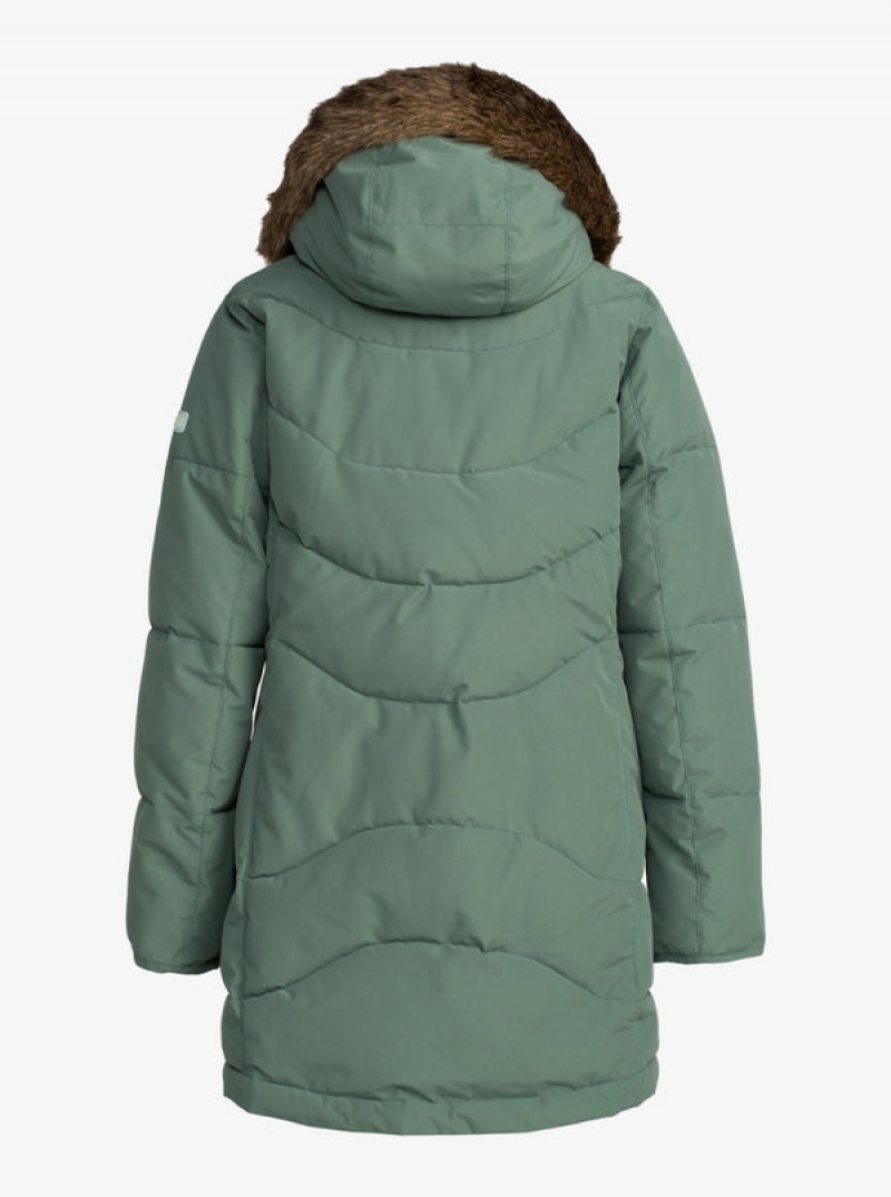 Roxy Ellie Longline Winter Jackets | JUBI-29601