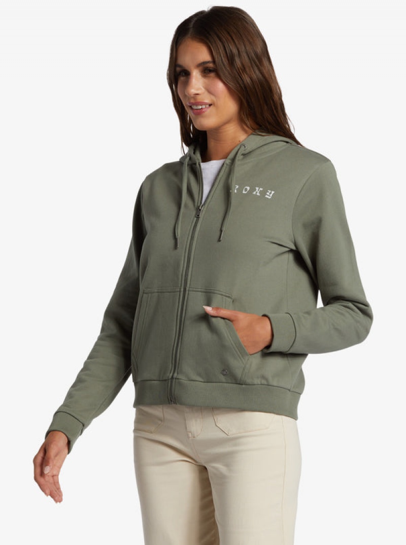 Roxy Evening Hike Zip Zip-Up Hoodie | WENY-20976