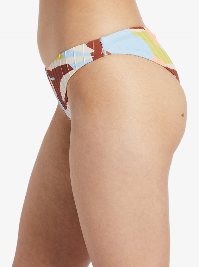 Roxy Floradelic Cheeky Printed Bikini Bottoms | RTCH-91325