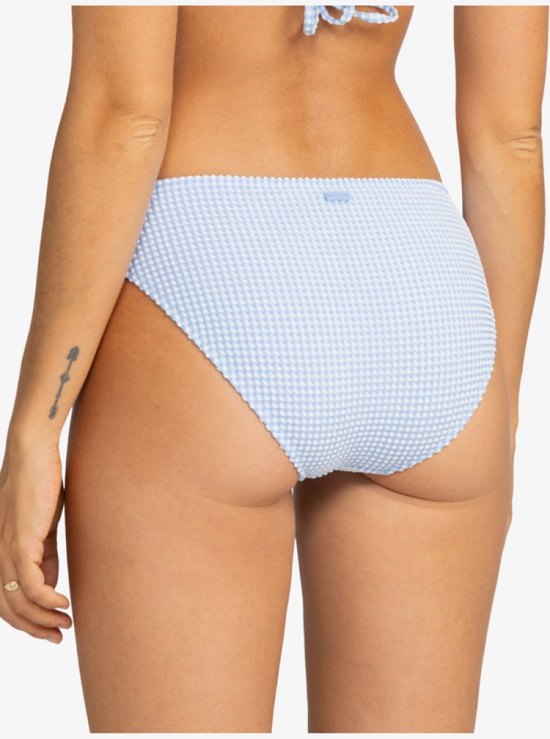 Roxy Gingham Hipster Bikini Bottoms | QDVR-26457