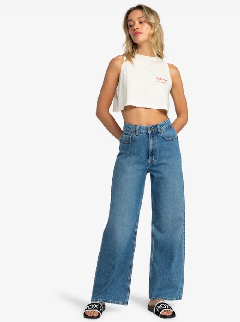 Roxy Grl Swirl Cropped Tops | 12456GJVF