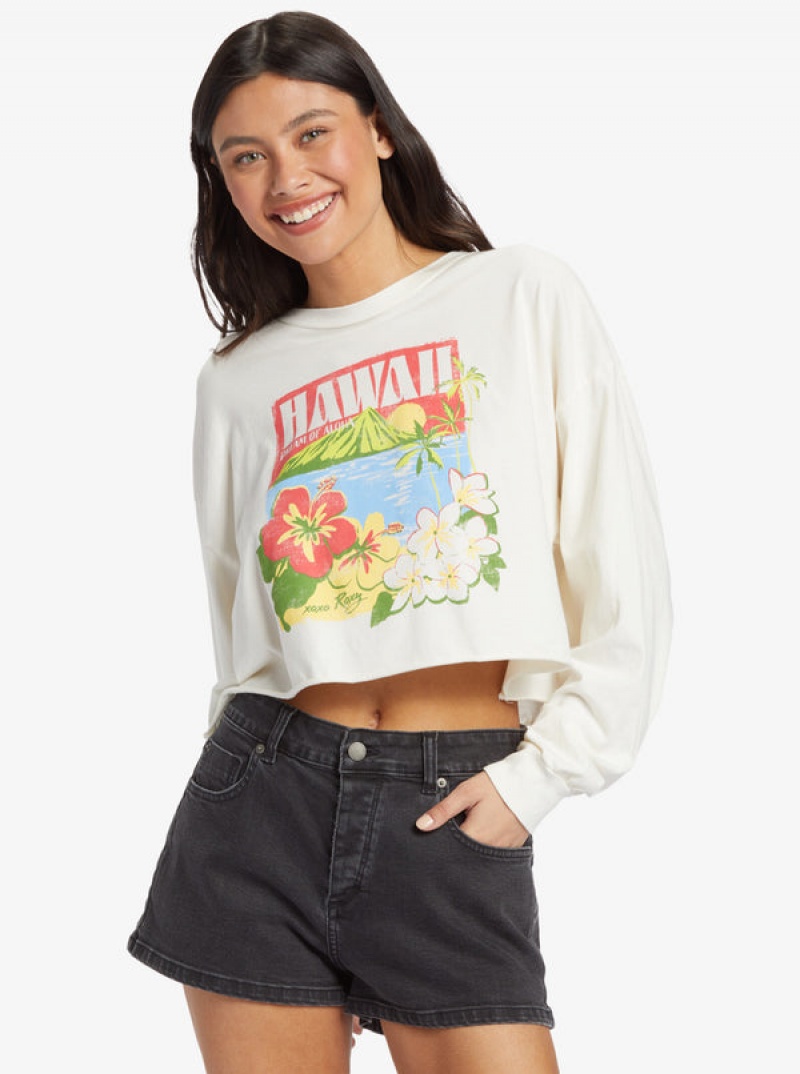 Roxy Hawaiian Vacay Olsc T Shirts | 68475THBV