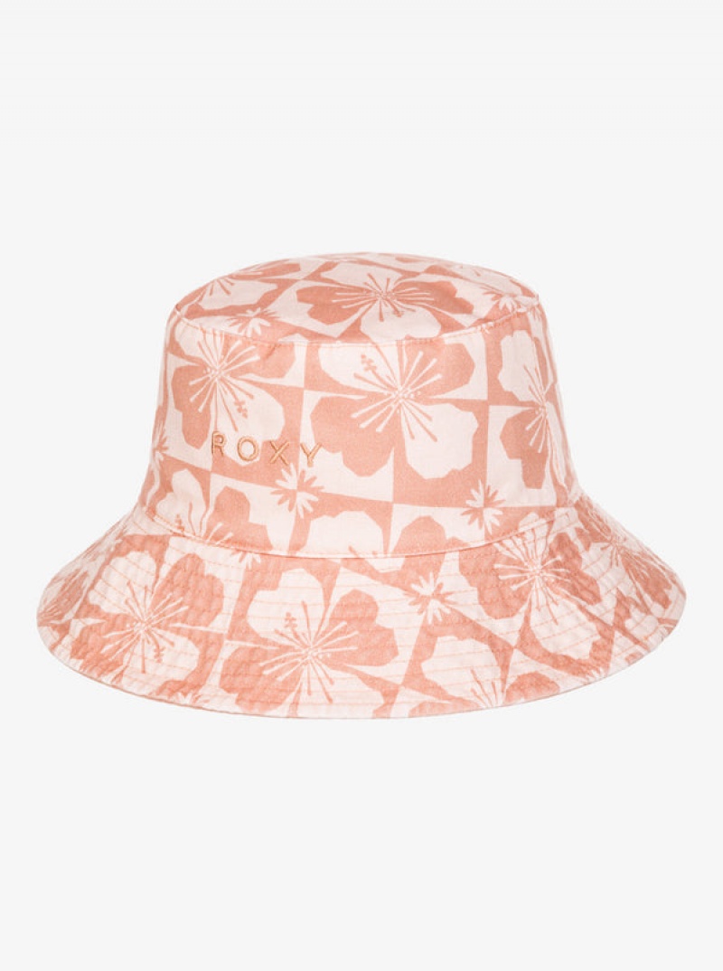 Roxy Jasmine Paradise Reversible Bucket Hats | XLKH-34792