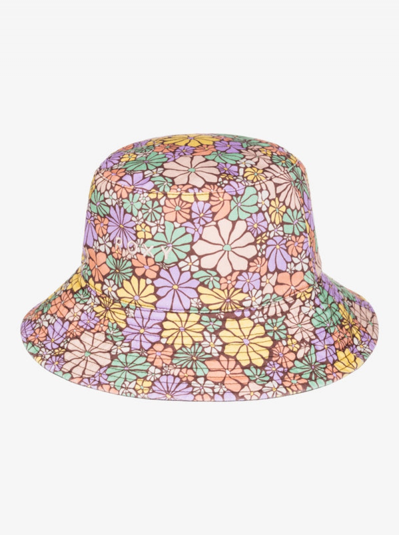 Roxy Jasmine Paradise Reversible Sun Hats | YAEB-92418