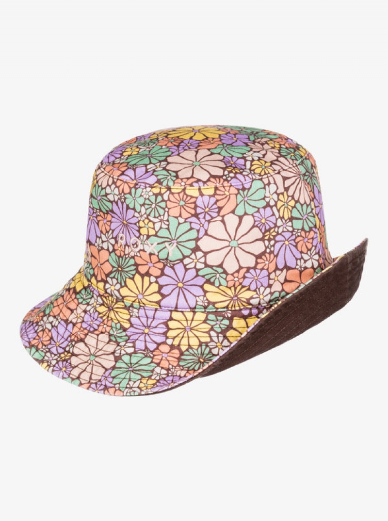 Roxy Jasmine Paradise Reversible Sun Hats | YAEB-92418