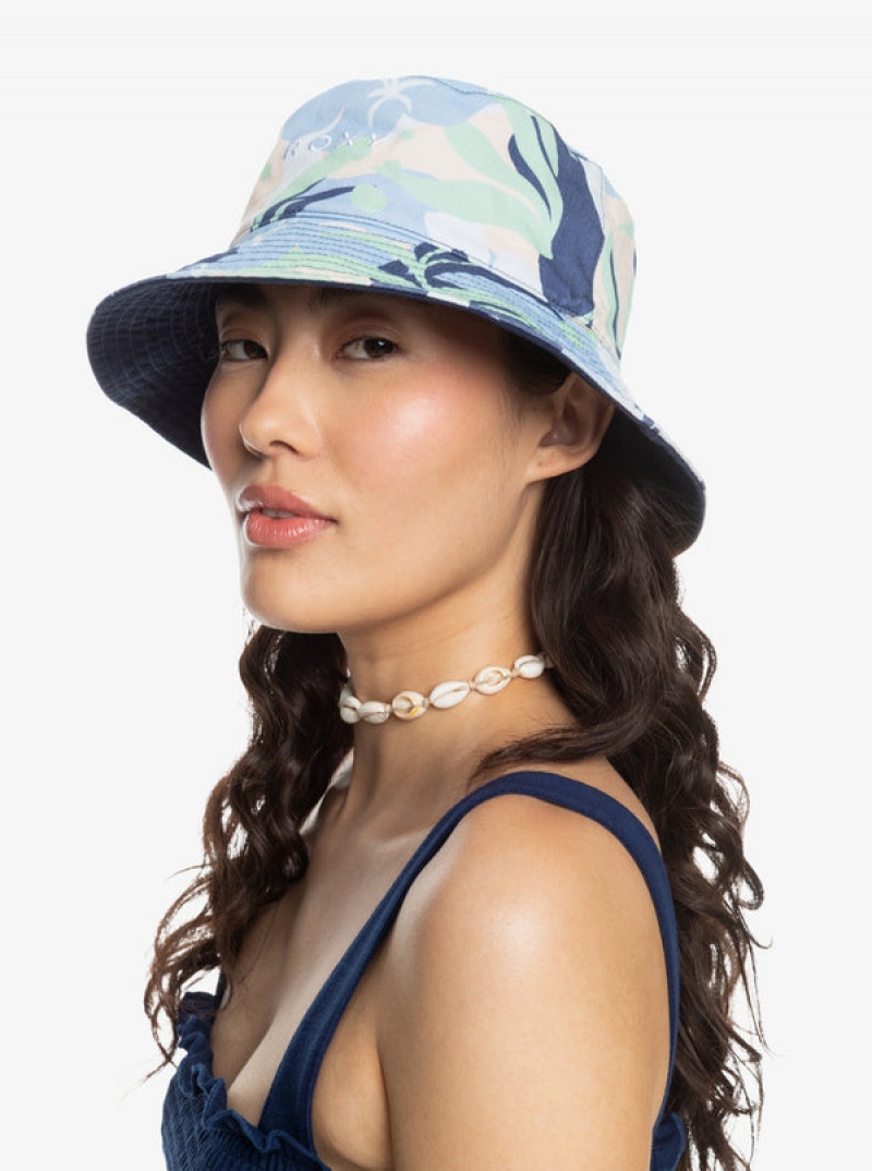 Roxy Jasmine Paradise Reversible Sun Hats | BKWE-48630