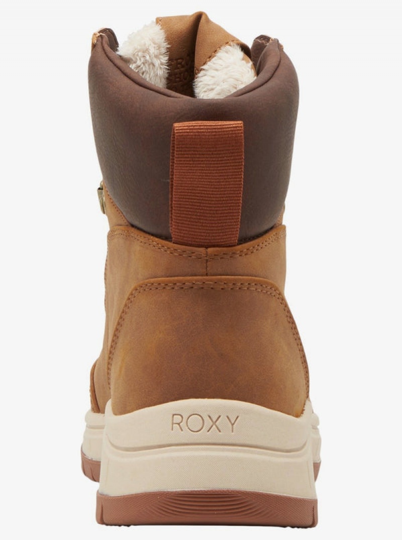 Roxy Karmel Lace-Up Boots | SDTU-04893