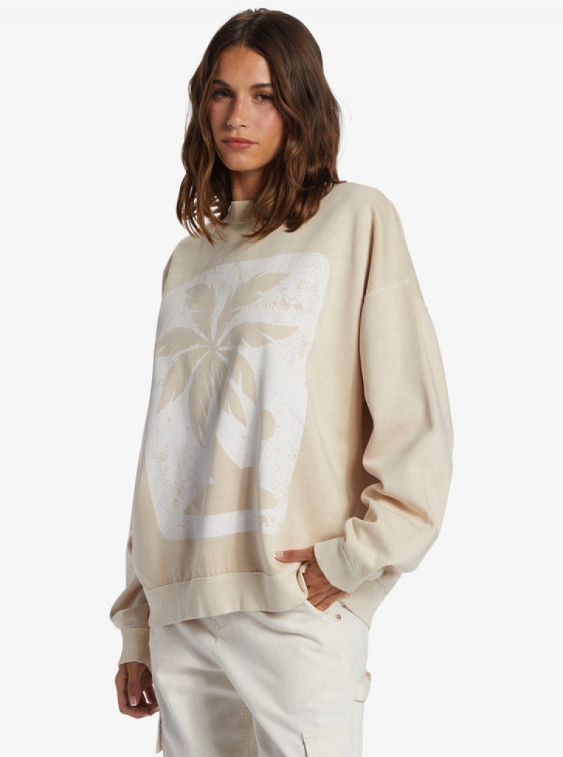 Roxy Lineup Oversized Crew Neck Loungewear | GCJH-02318