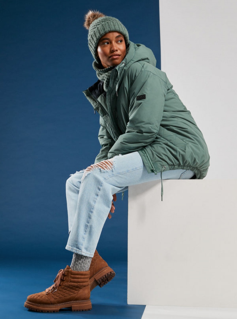 Roxy Lofty Cloud Winter Parka Jackets | IWEO-49720