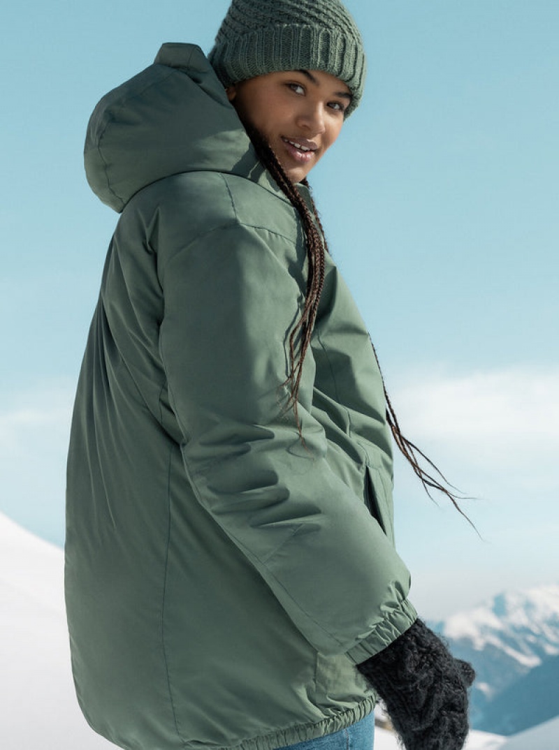 Roxy Lofty Cloud Winter Parka Jackets | IWEO-49720