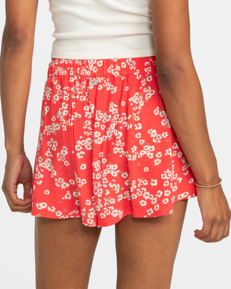 Roxy Midnight Avenue Relaxed Fit Printed Shorts | IAGY-59470