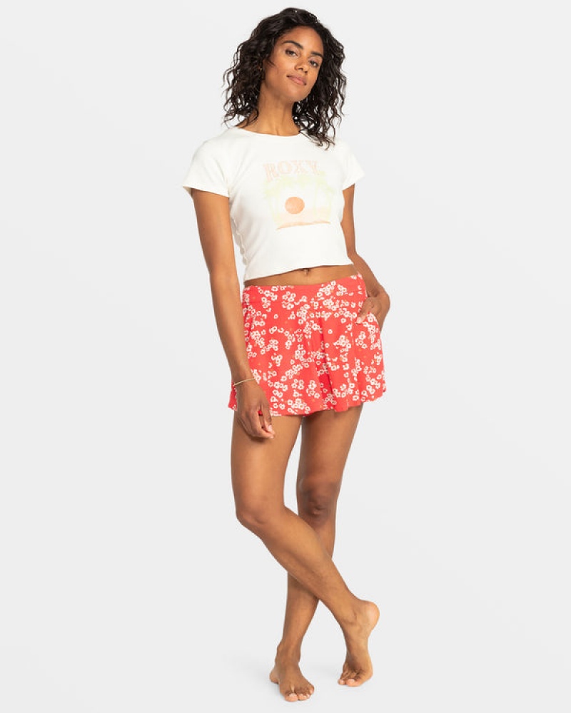 Roxy Midnight Avenue Relaxed Fit Printed Shorts | IAGY-59470