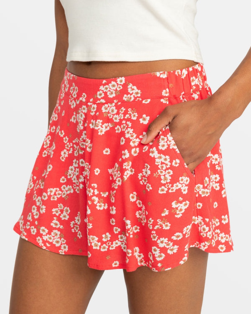 Roxy Midnight Avenue Relaxed Fit Printed Shorts | IAGY-59470