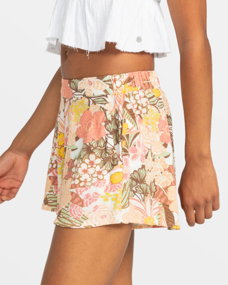 Roxy Midnight Avenue Relaxed Fit Printed Shorts | DCXB-08621