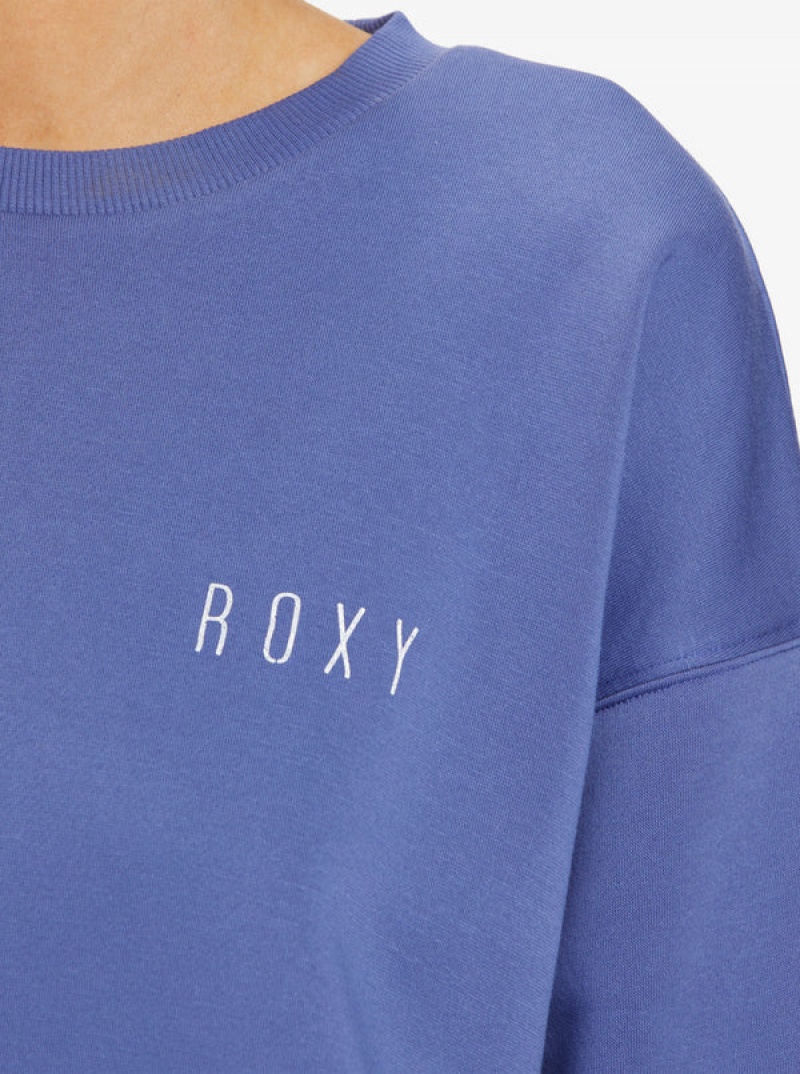 Roxy Morning Hike Crew Neck Hoodie | GTIY-50714