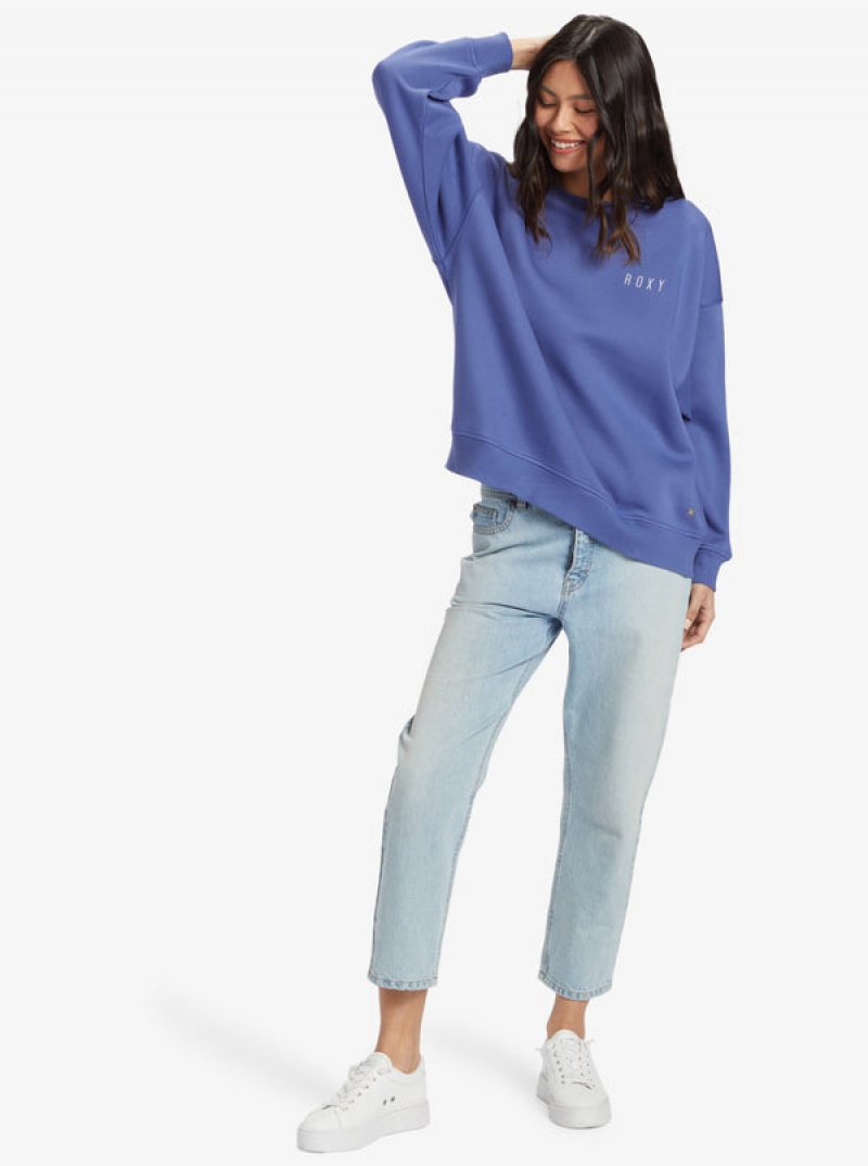 Roxy Morning Hike Crew Neck Hoodie | GTIY-50714