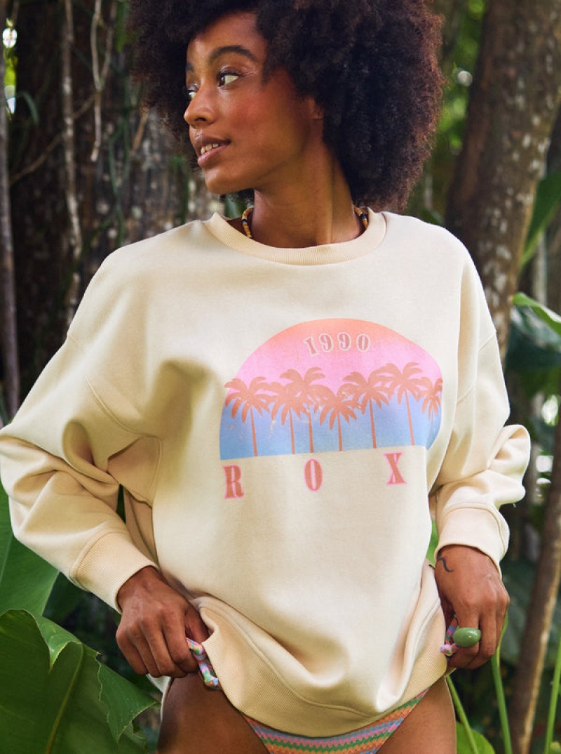 Roxy Morning Hike Crew Neck Loungewear | COGX-92708