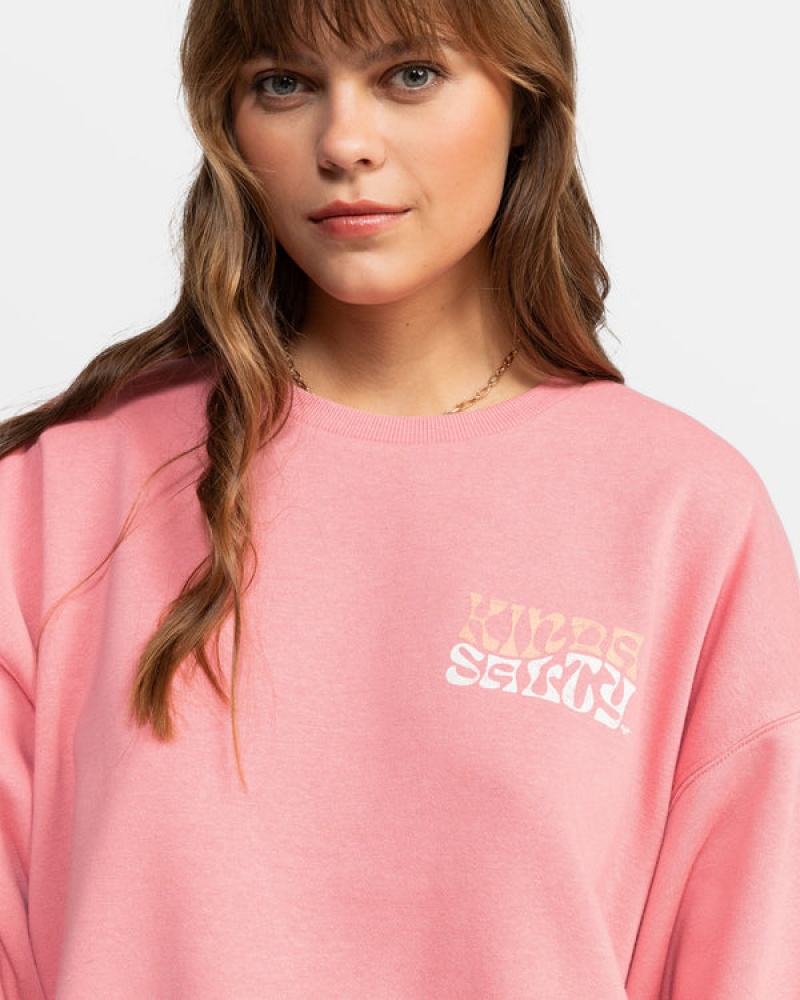 Roxy Morning Hike Crew Neck Loungewear | VIBJ-18953