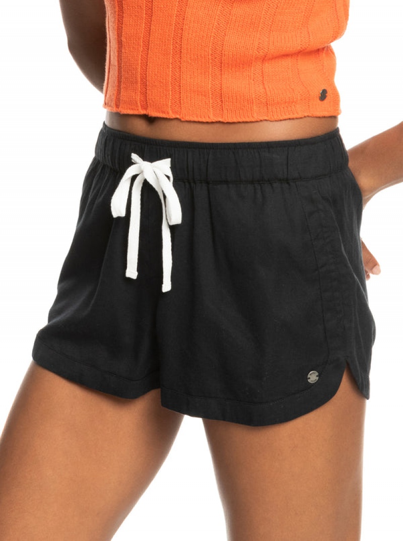 Roxy New Impossible Love Elastic Waist Shorts | PUVL-15687