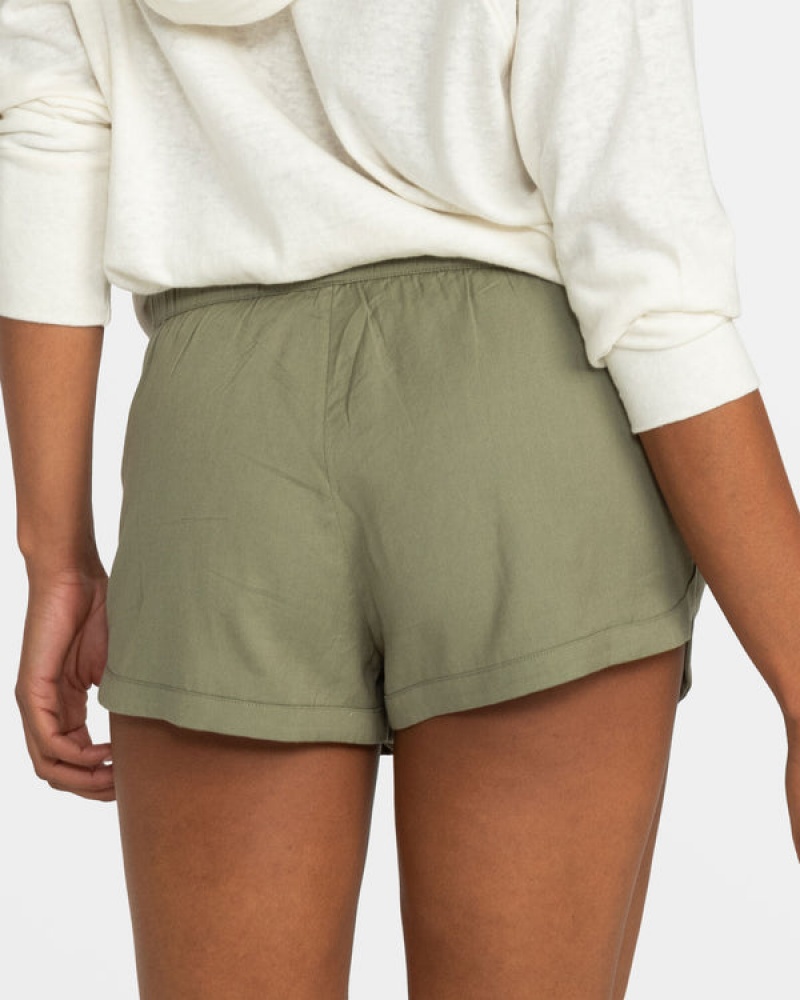 Roxy New Impossible Love Elastic Waist Shorts | BWND-70328