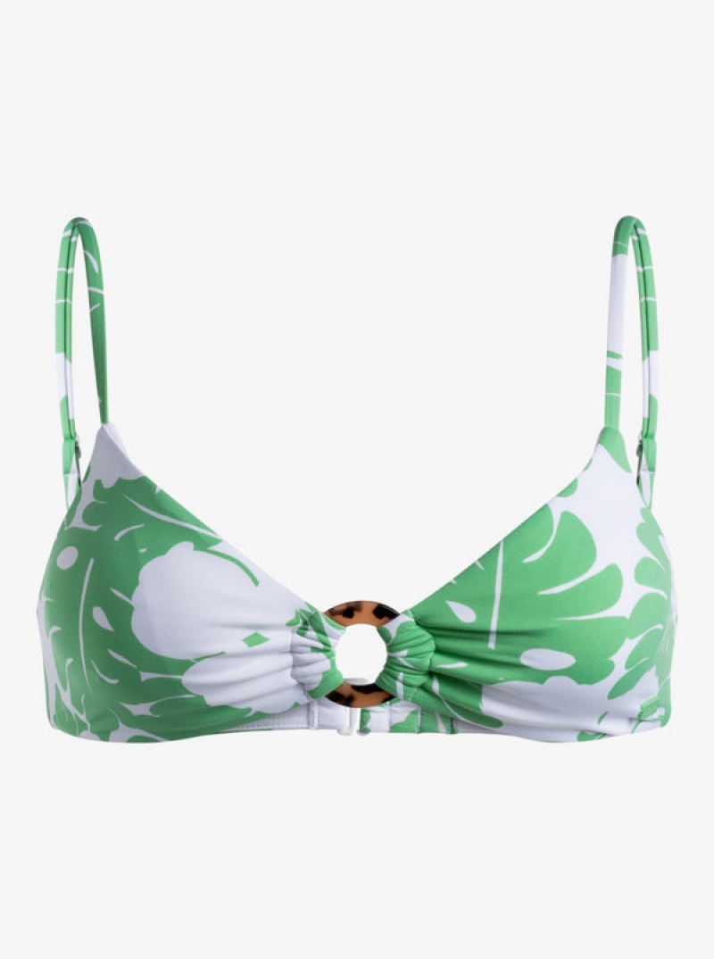 Roxy OG Fixed Triangle Bikini Tops | JPRN-52798