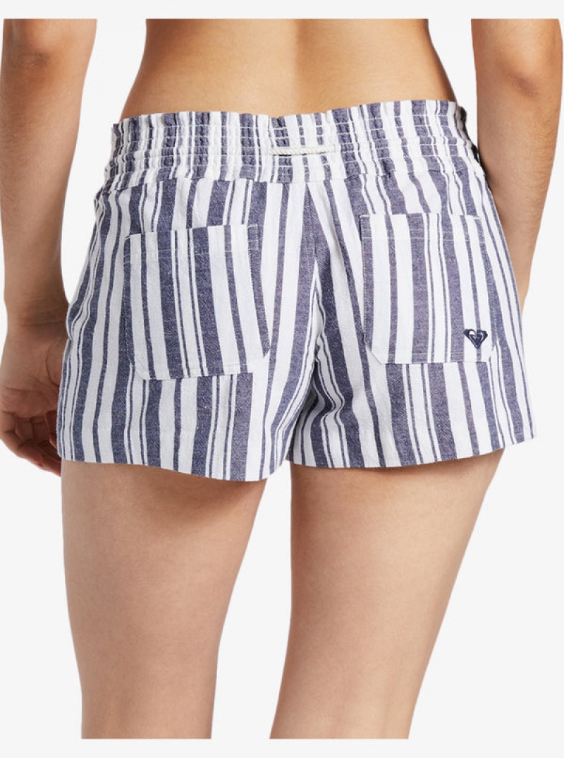 Roxy Oceanside Elastic Waist Shorts | 73619WLUB