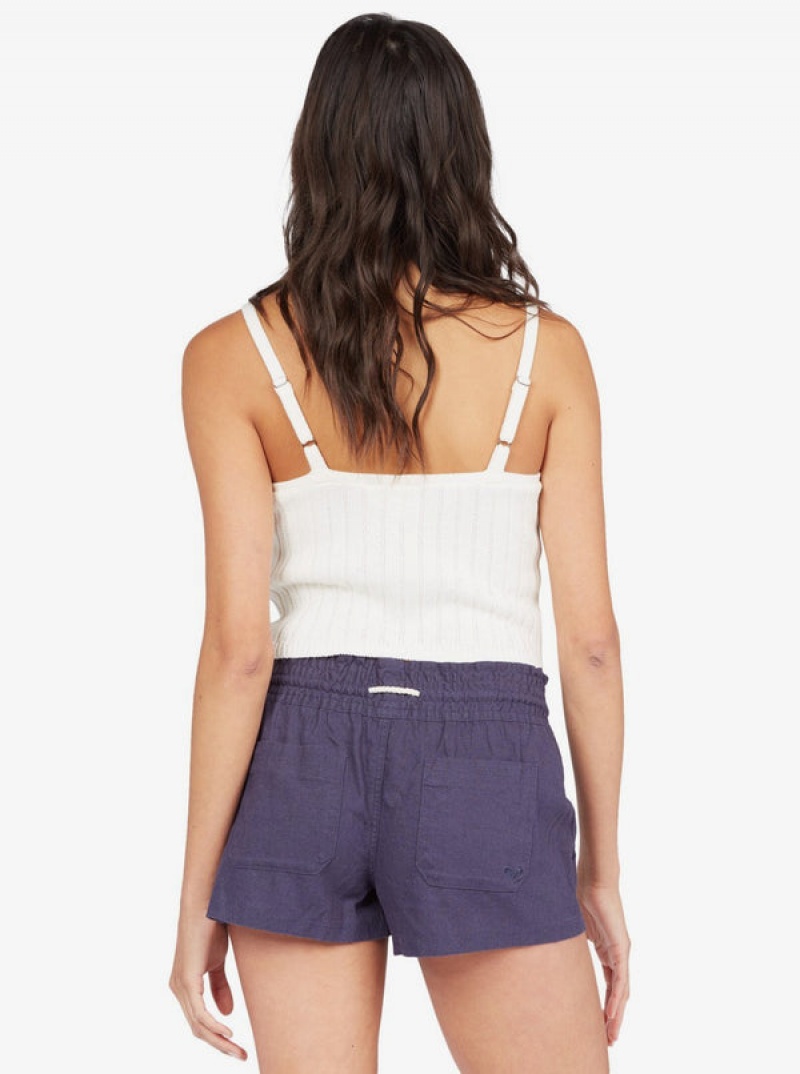 Roxy Oceanside Elastic Waist Shorts | FUIE-69584