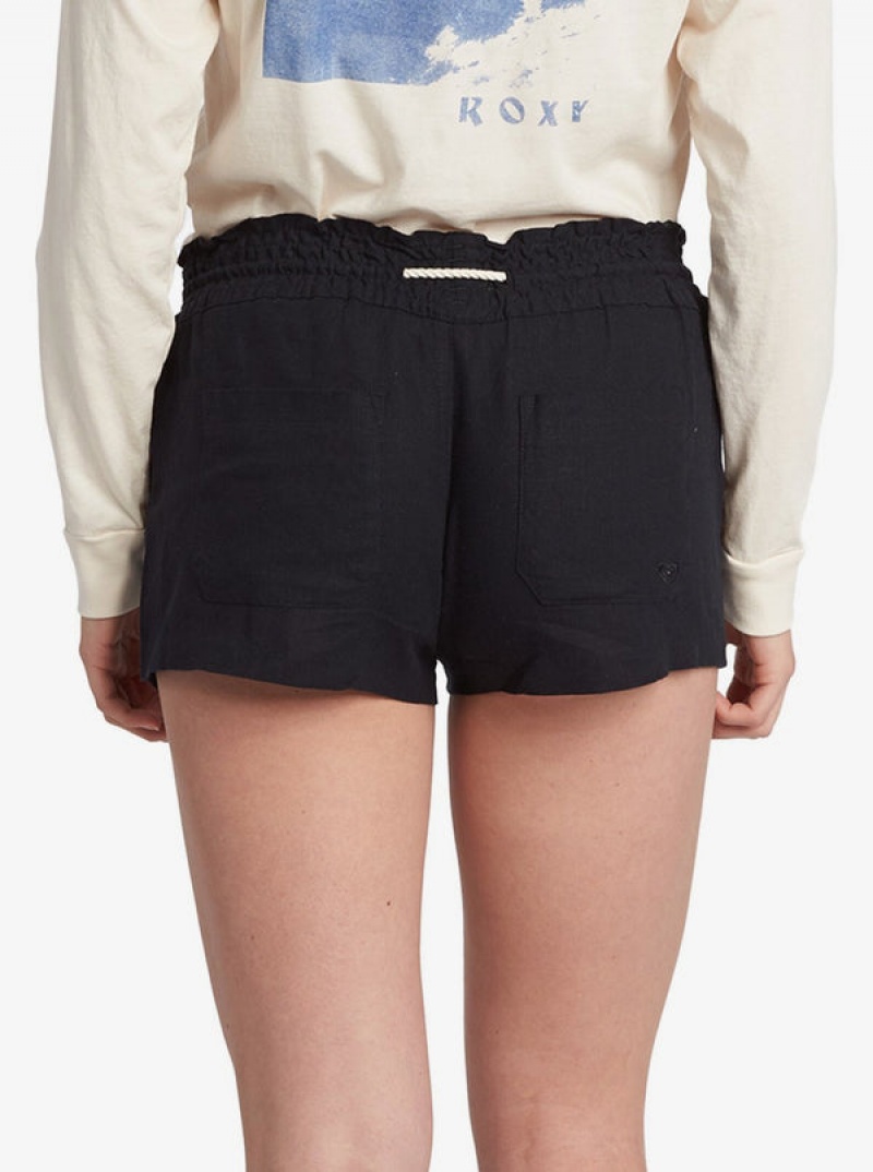 Roxy Oceanside Elastic Waist Shorts | NWFC-61579