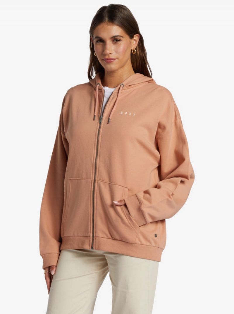 Roxy Oversized Evening Hike Hoodie | DQZR-89576