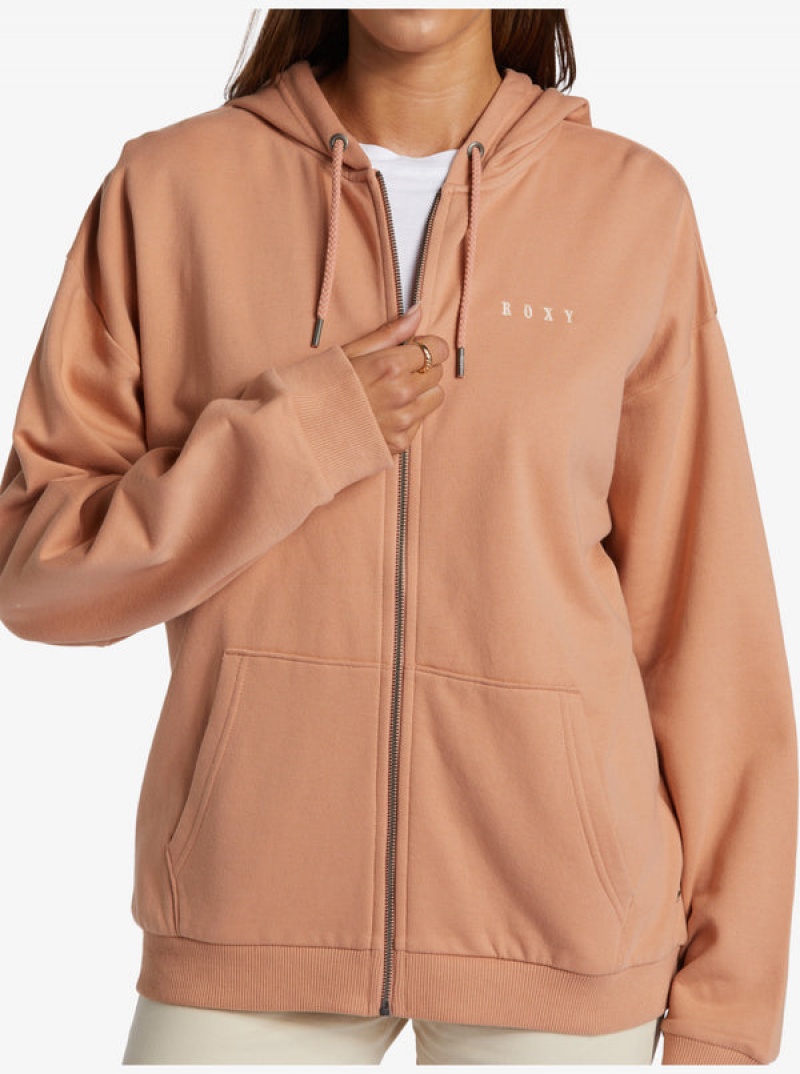 Roxy Oversized Evening Hike Hoodie | DQZR-89576