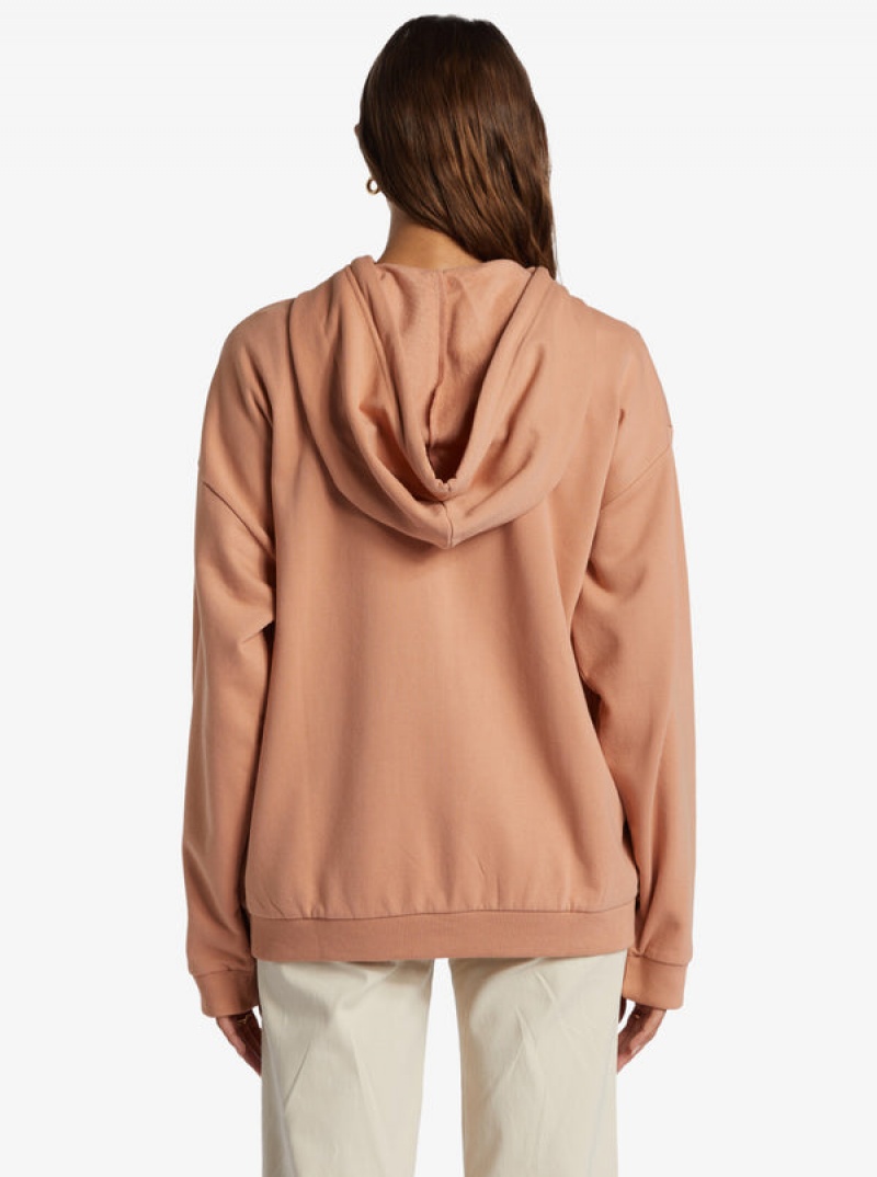 Roxy Oversized Evening Hike Hoodie | DQZR-89576