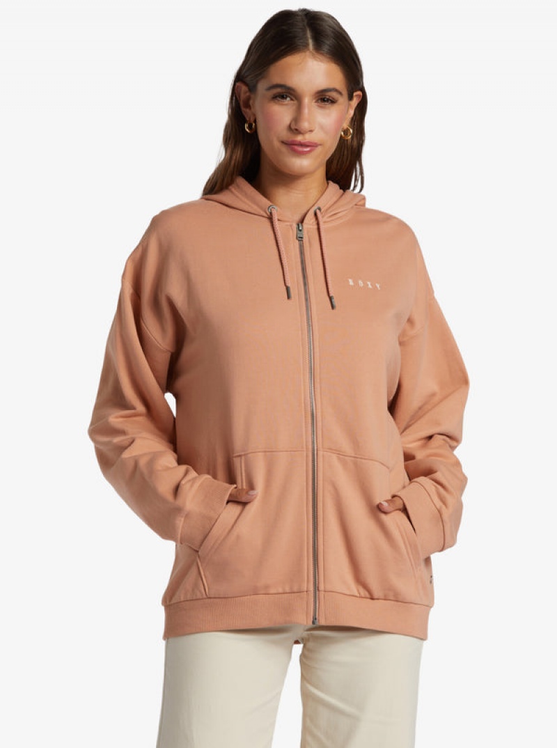 Roxy Oversized Evening Hike Hoodie | DQZR-89576