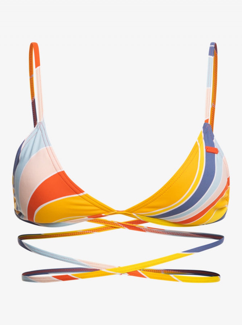 Roxy Palm Cruz Triangle Bikini Tops | OMLB-20836