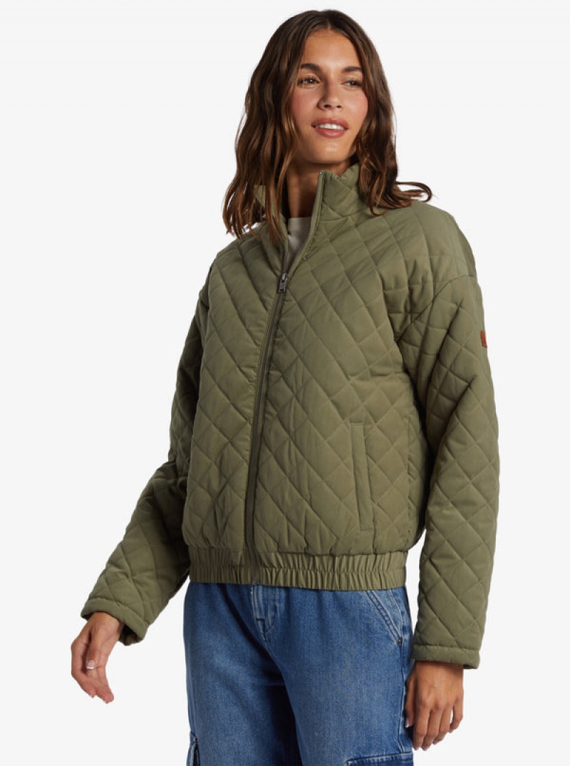 Roxy Path To Paradise Quilted Jackets | TRBH-51263