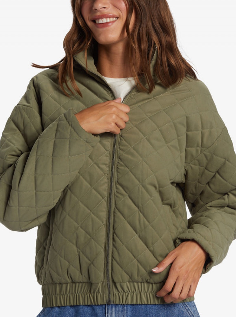 Roxy Path To Paradise Quilted Jackets | TRBH-51263