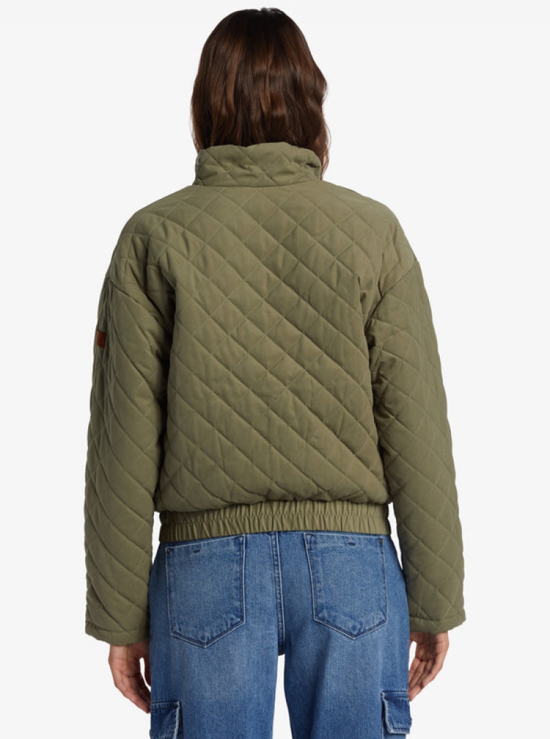 Roxy Path To Paradise Quilted Jackets | TRBH-51263