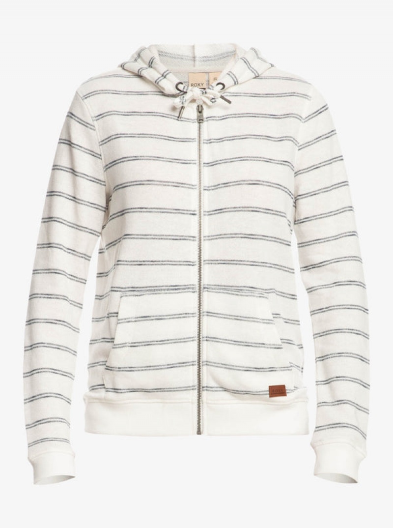 Roxy Perfect Wave Stripes Zip-Up Hoodie | COFI-83207